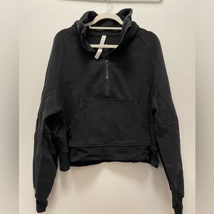 lululemon oversized scuba Black Hoodie
